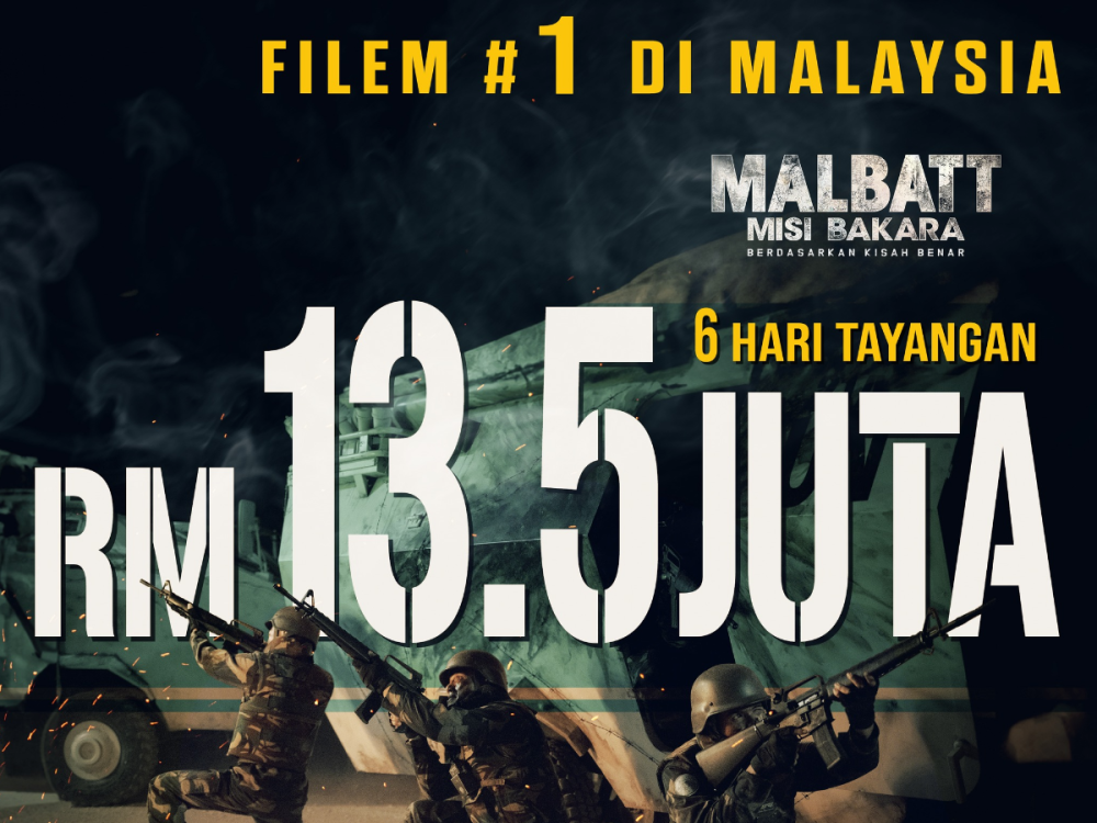 'MALBATT: Misi Bakara' is an attempt to tell the full or real story behind the incident that was first depicted in the Hollywood film ‘Black Hawk Down’, which was about a mission to rescue US soldiers trapped in Mogadishu’s Bakara Market. — Picture via Facebook/GSC