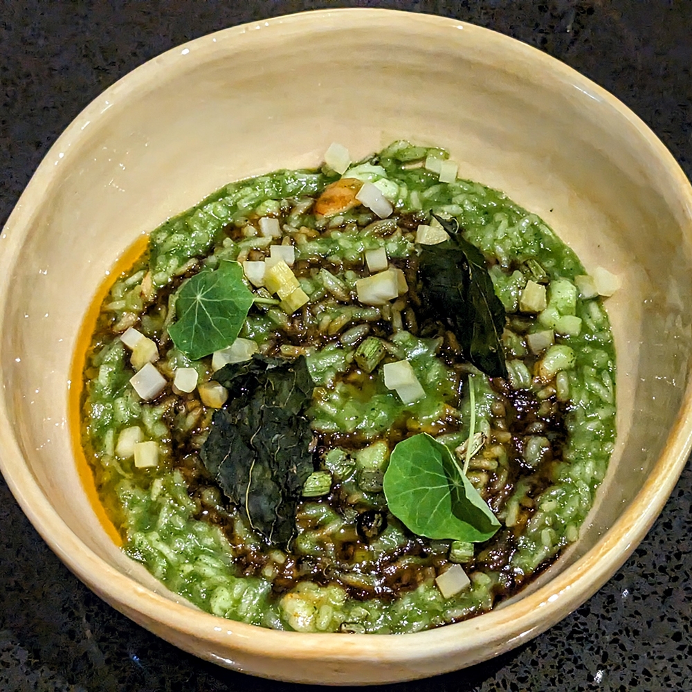 My personal favourite of the night: Langit rice “risotto.”