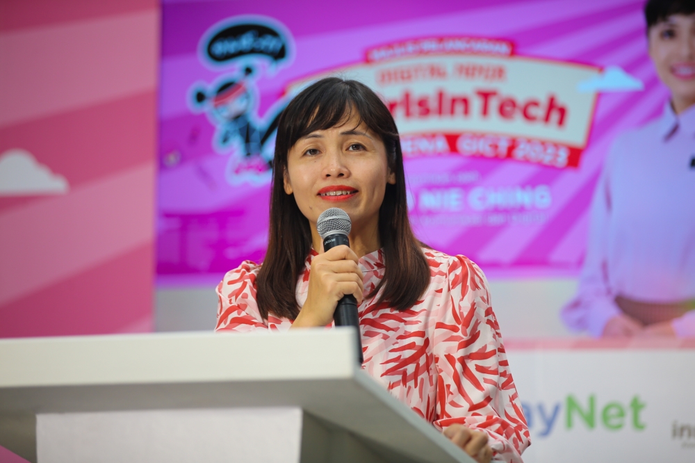 DAP National Publicity Secretary Teo Nie Ching was elected as the new Wanita DAP chief succeeding Chong Eng today. — Picture by Ahmad Zamzahuri