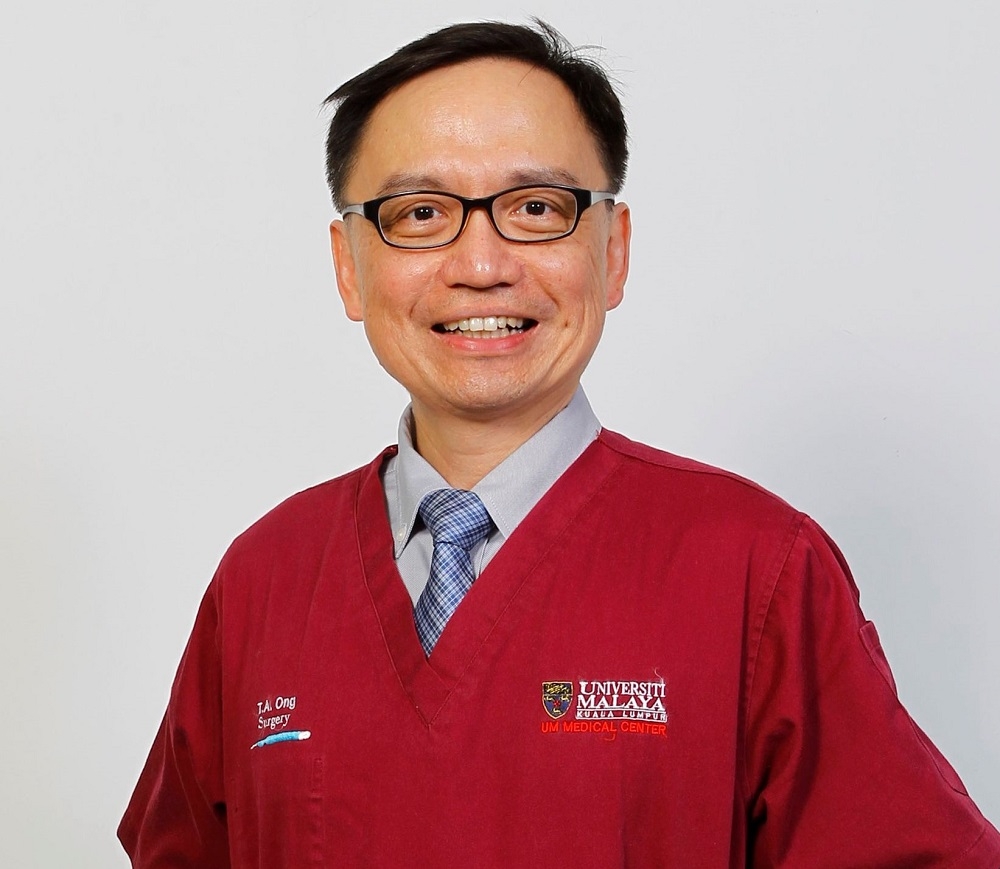 Senior consultant urologist Prof Dr Ong Teng Aik says almost 60 per cent of prostate cancer patients in Malaysia are diagnosed at stage four. — Picture courtesy of Prof Dr Ong Teng Aik