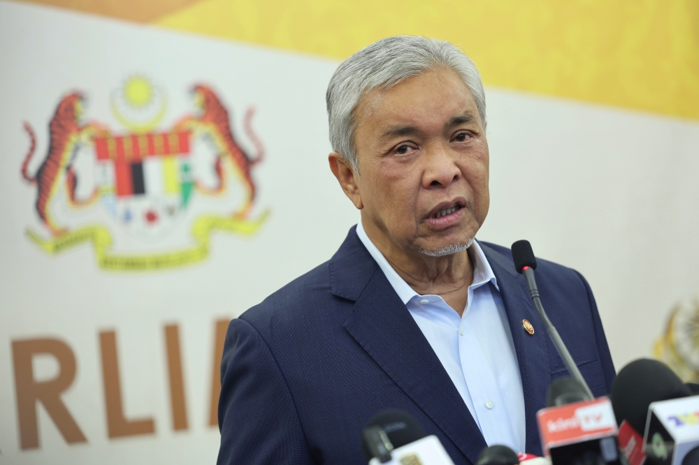 Deputy Prime Minister Datuk Seri Ahmad Zahid Hamidi said through the 12MP, the government aims to develop all rural areas in the country within six decades, providing them with access to electricity, clean water, and accessible infrastructure. — Bernama pic 