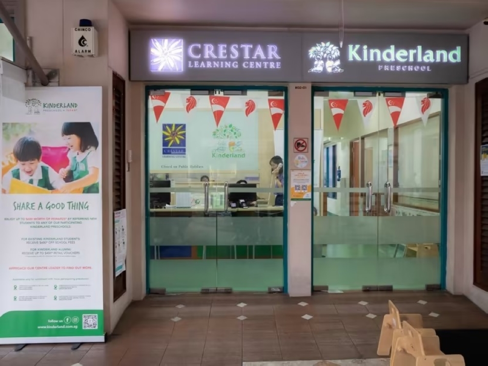 Kinderland Preschool at Woodlands Mart on August 29, 2023. ― TODAY pic