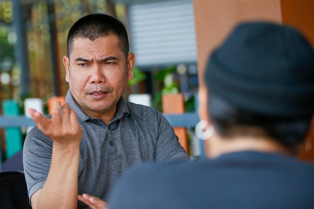 Sungai Besar Umno Division chief Datuk Seri Jamal Md Yunos says the counter rally is to save the country from the Opposition. ― Picture by Hari Anggara