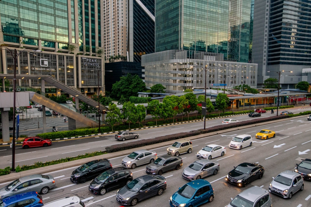 Among the junctions affected are at Jalan Tun Razak/Jalan Ampang, Jalan Tun Razak/Jalan Semarak, Jalan Raja Laut/Jalan Sultan Ismail, Jalan Bukit Bintang/Jalan Raja Chulan and Jalan Imbi/Jalan Sultan Ismail. — Picture by Firdaus Latif