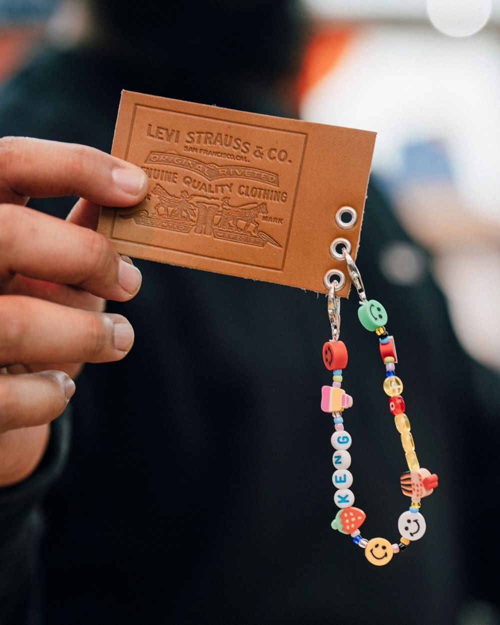 You can now get your jeans customised with the Levi's x Newjeans colour patch. — Photo courtesy of Levi's