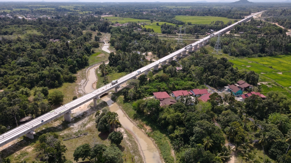 ECRL is a proposed railway infrastructure project designed to improve connectivity between peninsular Malaysia’s East Coast states and the West Coast states, which is currently only partially connected by rail. — Bernama pic