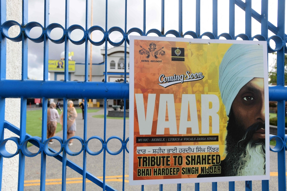 Prime Minister Justin Trudeau yesterday demanded that India treat with utmost seriousness Canada’s allegations of New Delhi’s possible involvement in the slaying of a Sikh exile, a concern echoed by Washington. — AFP pic