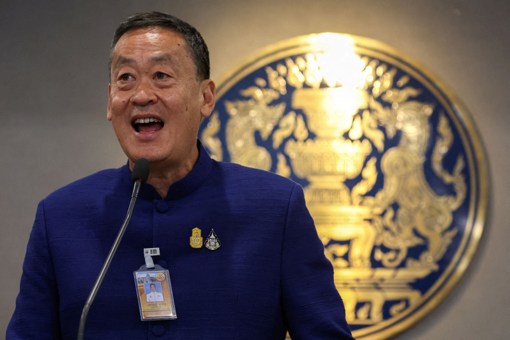 Thailand’s new prime minister has met Tesla boss Elon Musk and executives from other US tech and investment firms including Google and Microsoft. —  Reuters pic