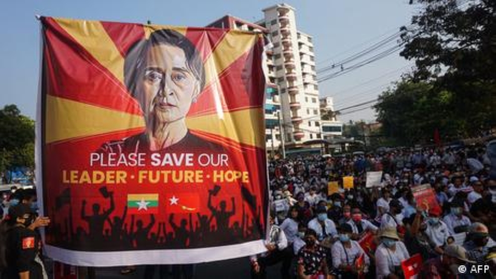 Aung San Suu Kyi has been fighting for democracy in Myanmar for over three decades.  — DW pic