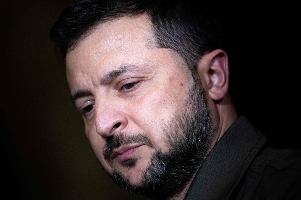 File photo of Ukrainian President Volodymyr Zelensky in Washington, DC, on September 21, 2023. — AFP pic