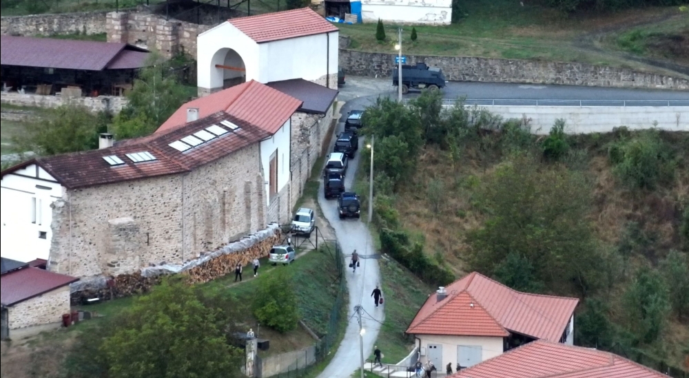 The standoff between gunmen and Kosovo authorities at a monastery near the border with Serbia ended last night, authorities in Pristina said, following a police operation to regain control of the area. — AFP pic/Handout/Government of Kosovo