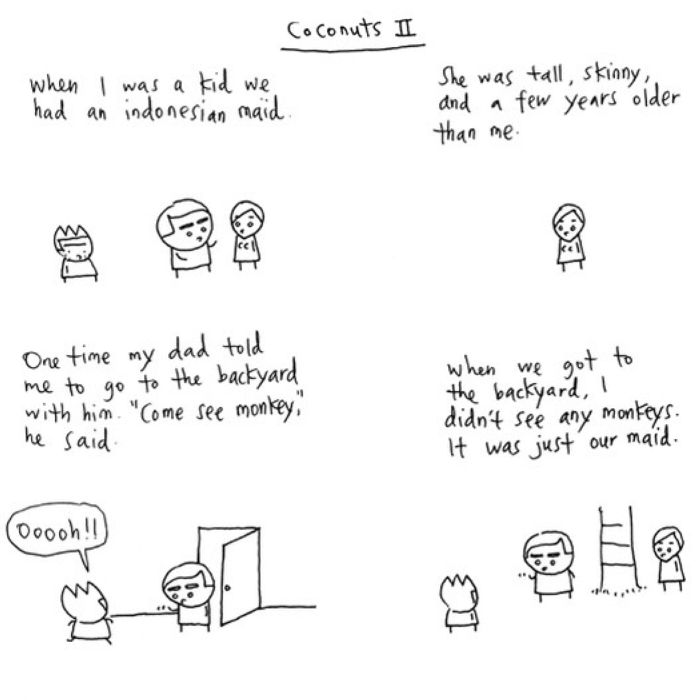 Boey says his father was not being derogatory when calling their Indonesian maid a 'monkey'. — Picture courtesy of Cheeming Boey