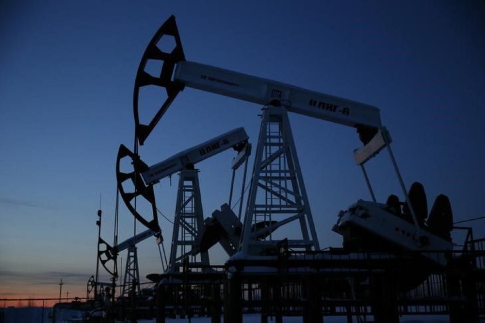 Instead, Brent crude hit US$97.69 a barrel on spot markets early Thursday, the highest price since November last year, before falling back. — Reuters pic