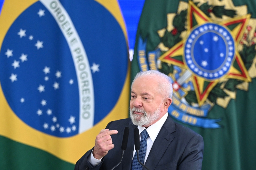 Brazil’s President Luiz Inacio Lula da Silva will undergo hip surgery today, saying he’d been reluctant to interrupt his global diplomatic travels but hopes the operation will put a spring in his step. — AFP pic