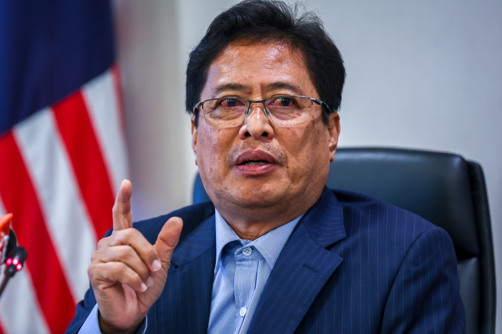 MACC chief commissioner Tan Sri Azam Baki says a decision on Datuk Seri Sanusi Md Nor’s REE case is expected in two to three weeks.— Bernama pic     
