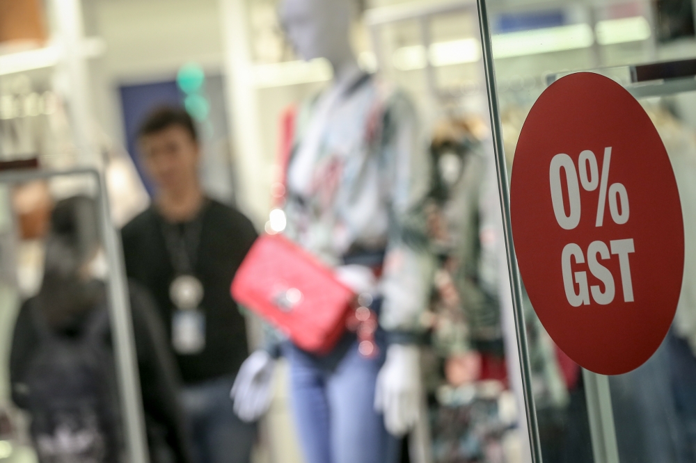 Economy Minister Rafizi Ramli has said the government has not discounted reintroducing the GST. — Picture by Hari Anggara