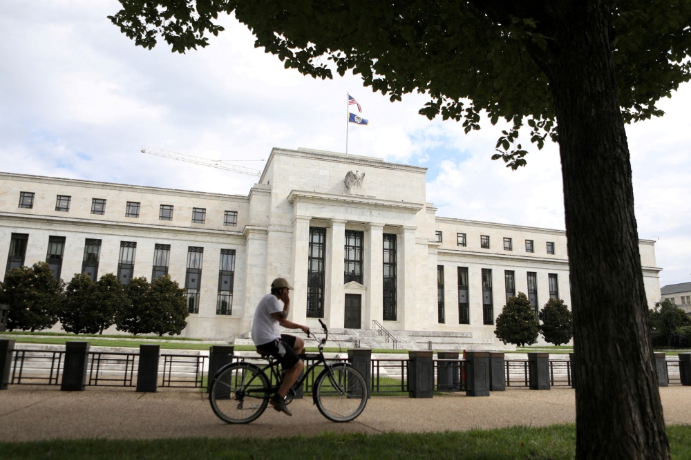 The Fed has raised its key lending rate 11 times since March 2022, lifting rates to a 22-year high as it looks to bring inflation down to its long-term target of two per cent.  — Reuters pic