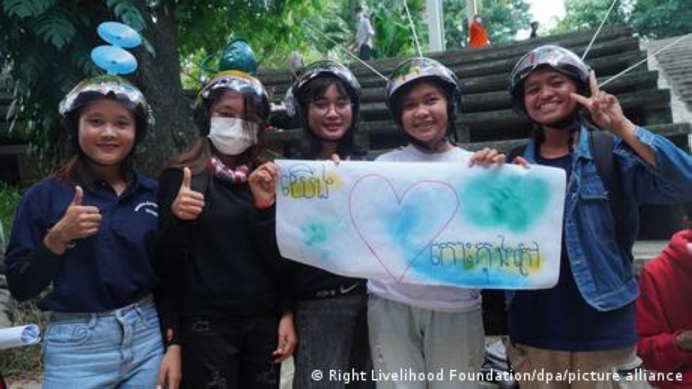 A court in Cambodia has denied three environmental activists permission to make the trip to receive the ‘Alternative Nobel Prize’. — DW pic