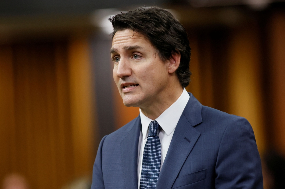 Prime Minister Justin Trudeau said yesterday his administration is considering declassifying a list of suspected former Nazi collaborators who immigrated to Canada following the Second World War. — Reuters pic