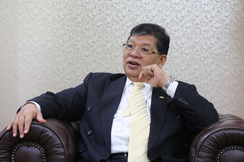 Dewan Rakyat Speaker Tan Sri Johari Abdul said PAC has given its commitment to monitor the progress of the LCS construction project and will prepare a report on the matter to be presented in Parliament. — Picture by Yusof Mat Isa