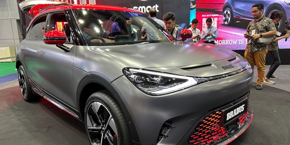 Smart #1 Brabus has finally been revealed in its full glory for the Malaysian market. — Pictures by SoyaCincau