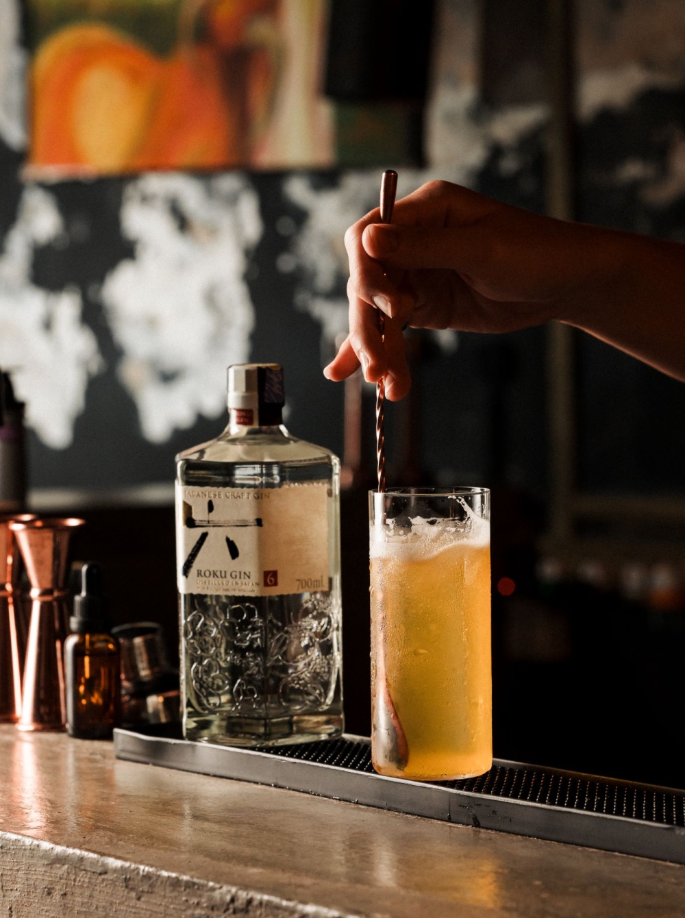 Cocktails & Shots will introduce 'Not A Beer', a unique concoction that combines Thai green tea-infused Roku Gin with condensed milk, lemon juice, coconut milk and a touch of orange liqueur. — Picture courtesy of Penang Cocktail Week