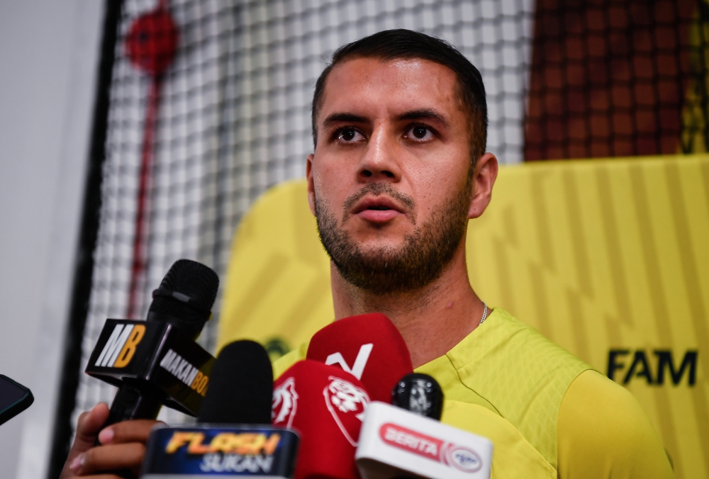 Junior Eldstal said he is still optimistic about his chance to be fielded on account of his amicable relationship with Harimau Malaya head coach, Kim Pan Gon. — Bernama pic