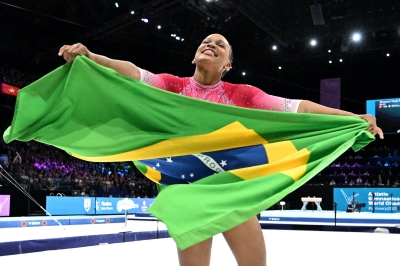 Brazil's Andrade reigns on vault as Biles falls to silver - Vimarsana News
