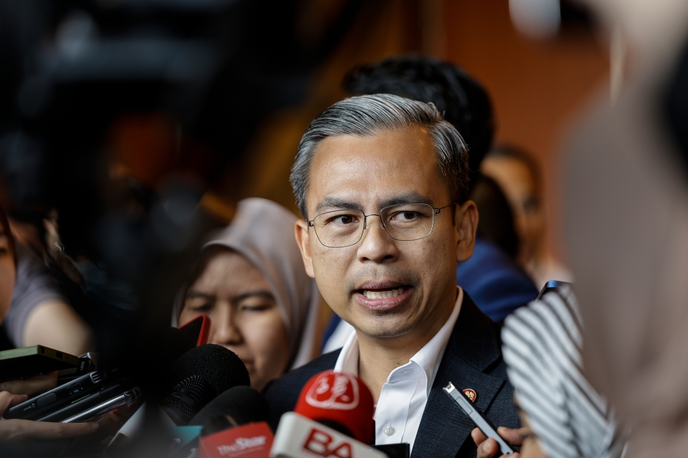 Communications and Digital Minister Fahmi Fadzil said a total of 2.49 million 5G service subscriptions was recorded, which was equivalent to a 7.4 per cent adoption rate. — Bernama pic