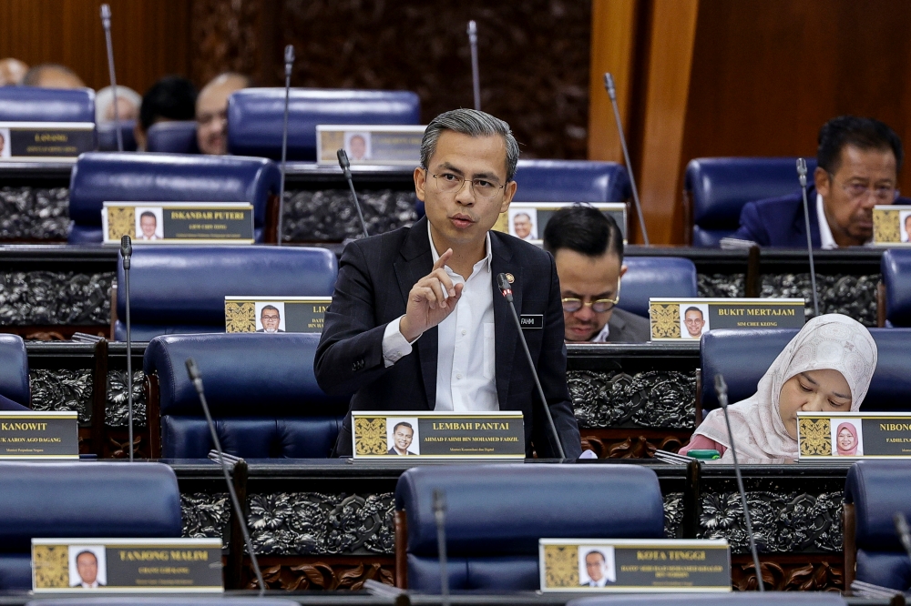 Minister of Communications and Digital Fahmi Fadzil said the ministry will study the matter thoroughly, including technically, on the viability of the move as the scammers were cunning and would use their tactics to make it difficult to filter the fake offers. — Bernama pic