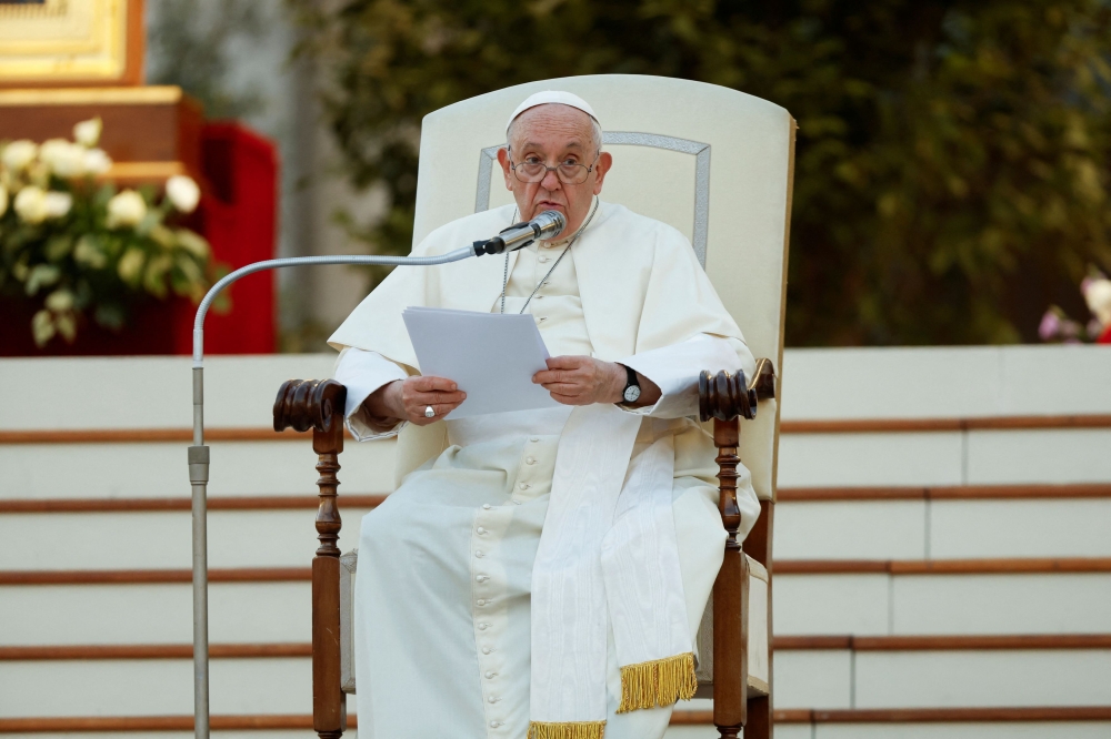 Pope monitoring Gaza situation with calls to local priest | Malay Mail
