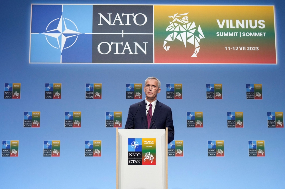 Nato Secretary General Jens Stoltenberg said Nato was sharing its information over the damage and stands ready to support the allies concerned. — Reuters pic