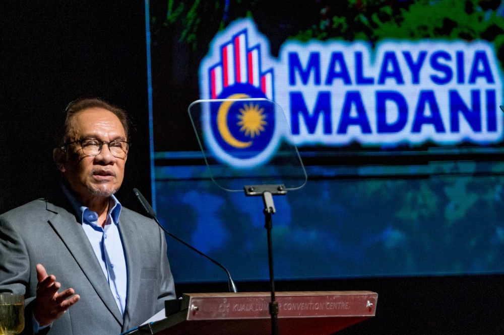 Prime Minister Datuk Seri Anwar Ibrahim will table his second Budget on October 13. — Picture by Firdaus Latif