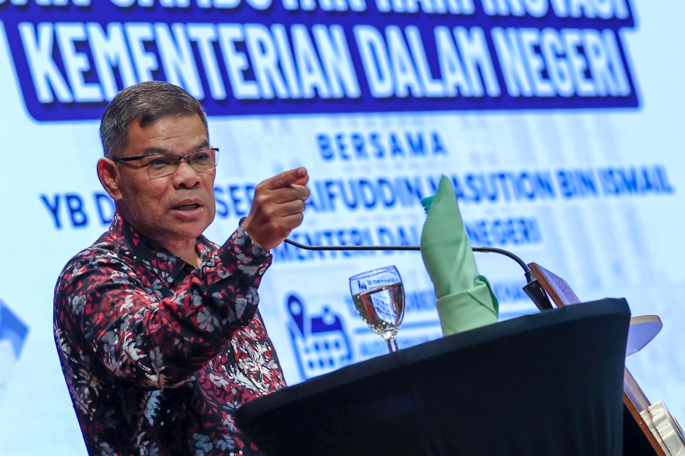 Home Minister Datuk Seri Saifuddin Nasution Ismail said two more shelters worth RM10 million are in the pipeline, one each in Sarawak and the peninsula. — Bernama pic 