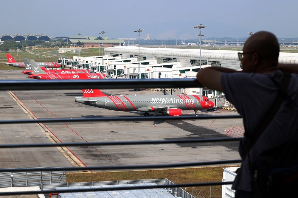 Former travel agent Robert Tan said he was disappointed with MYAirline’s suspension of operation, particularly on Sibu-Kuala Lumpur flights.  —  Bernama pic