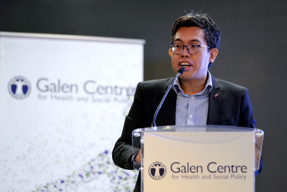 Galen Centre for Health and Social Policy's chief executive Azrul Mohd Khalib said the tax collected from sugary drinks should focus on investing in preventing diseases in the first place instead of treating diseases. — File picture by Ham Abu Bakar