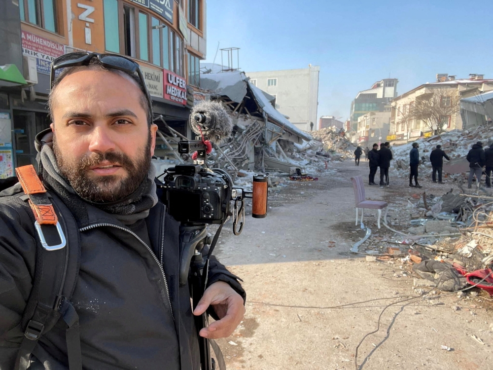 Reuters’ journalist Issam Abdallah, was killed in a strike on Friday near the village of Alma al-Shaab. — Reuters pic