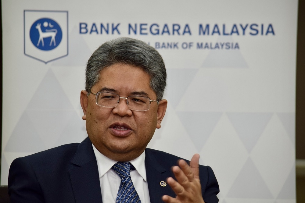 Bank Negara Malaysia deputy governor Datuk Marzunisham Omar said the high prevalence of financial scams in Sarawak signalled the urgent need for the public to develop better cybersecurity hygiene. — Borneo Post pic