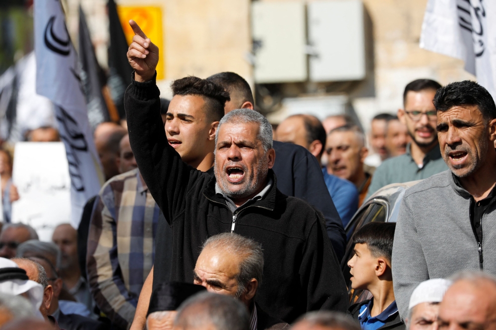 The results of the two-day poll, which closed on Friday, showed 78 per cent of respondents - including 94 per cent of Democrats and 71 per cent of Republicans - agreed with a statement that 'American diplomats should actively be working on a plan to allow civilians fleeing fighting in Gaza to move to a safe country.' — Reuters pic