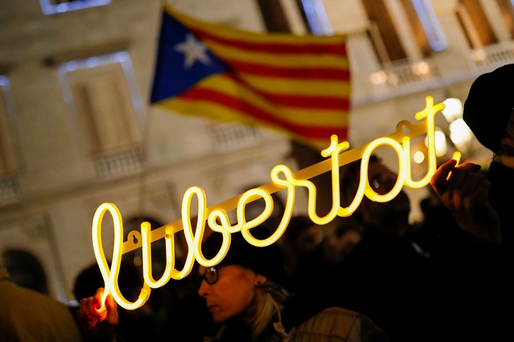 Aragones filed his complaint in July 2022, three months after Canadian cybersecurity watchdog Citizen Lab said more than 60 mobiles linked to the Catalan separatist movement had been tapped with Pegasus after the failed Catalan independence bid in 2017. — Reuters pic