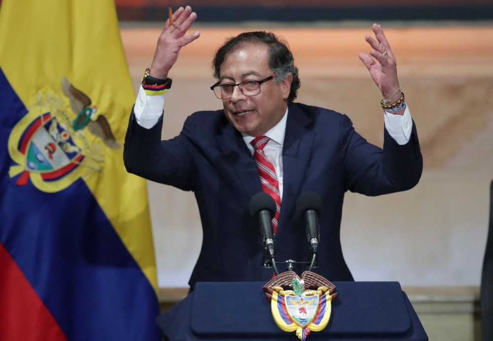 Colombia yesterday said Israel’s ambassador should leave the South American country before rowing back comments amid a worsening spat over President Gustavo Petro’s remarks on the war with Hamas. — AFP pic