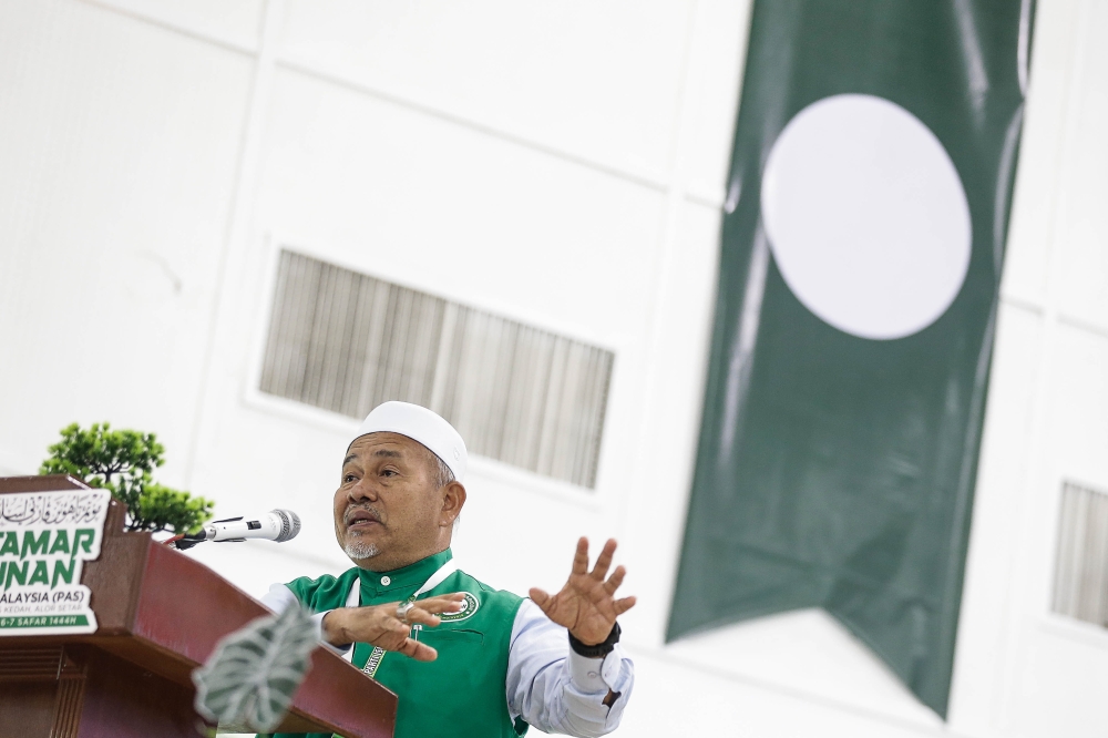 PAS deputy president Datuk Seri Tuan Ibrahim Tuan Man was reported saying that the Islamist party has never prevented debates on any topics or issues, claiming it practices openness as long as the topic does contradict Islamic teachings. — Picture by Sayuti Zainudin