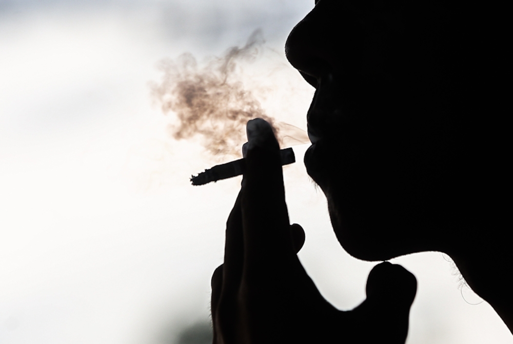 According to data from WHO, about 20,000 people die every year from tobacco-related diseases in Malaysia. — Picture by Farhan Najib