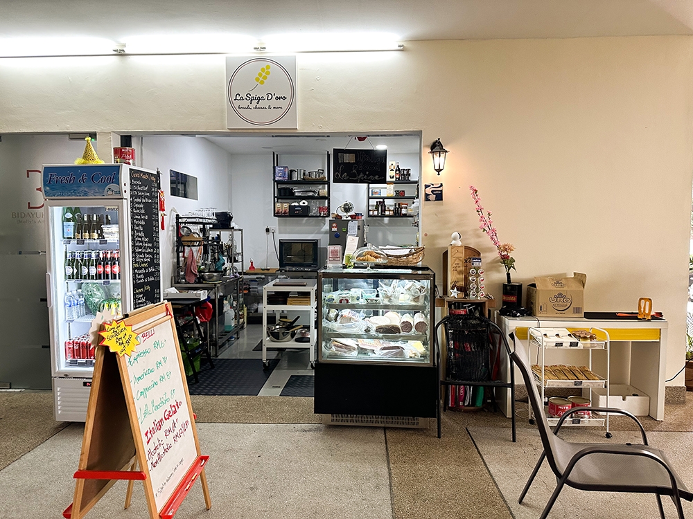 The Italian deli-cafe is located at the ground floor of Pantai Panorama condominium in Bangsar South.