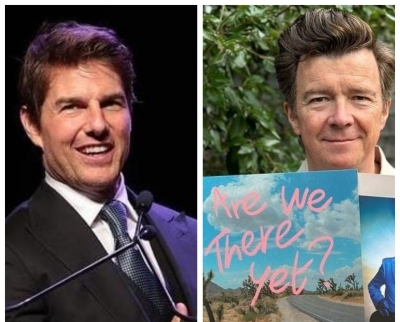 Hollywood star Tom Cruise helps striking film crew to get jobs in UK singer Rick Astley’s video