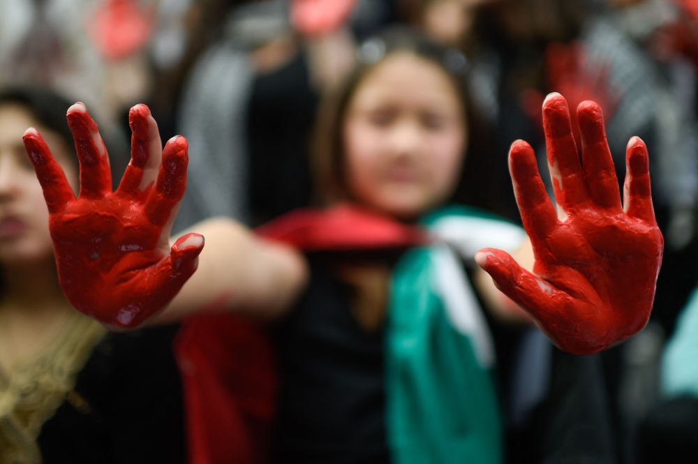 Fazil Say said that Israeli Prime Minister Benjamin Netanyahu should stand trial for war crimes, genocide and massacres. — AFP pic