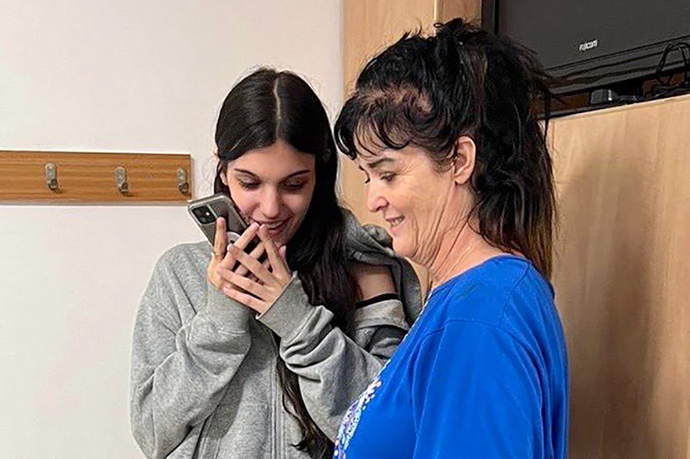 Israel says 203 people — Israelis, dual nationals and foreigners — were abducted by Hamas gunmen. Natalie Shoshana Raanan (left) and Judith Tai Raanan were the first two hostages released by Hamas. — AFP pic/US Embassy in Jerusalem