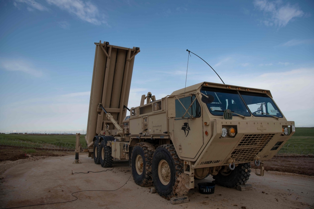 The US has activated deployment of a Terminal High Altitude Area Defence (THAAD) battery and additional Patriot battalions. — AFP pic/Handout/DVIDS/US Army/Staff Sergeant Cory D. Payne