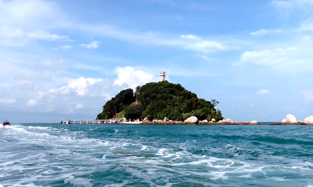 A general view of Pulau Undan in Melaka October 21, 2023. — Bernama pic