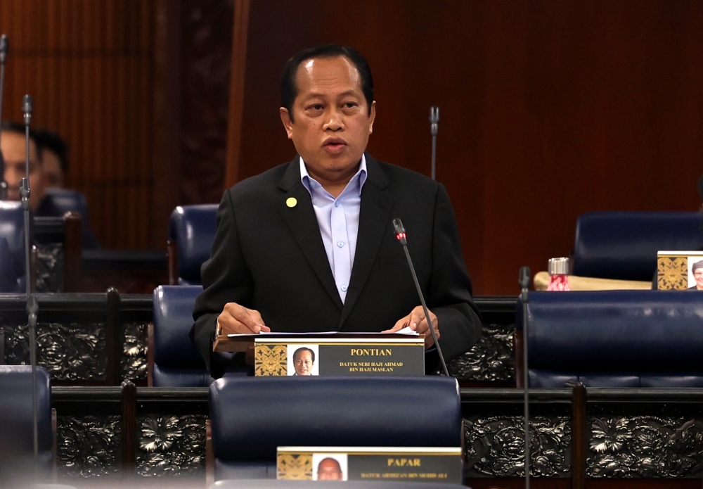 Deputy Finance Minister I Datuk Seri Ahmad Maslan said there will be no withdrawal access from EPF accounts like previously. — Bernama pic
